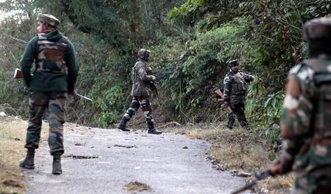 one-terrorist-has-been-gunned-down-by-security-forces-in-pulwama