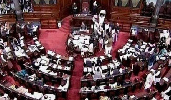 Opposition's ruckus in Rajya Sabha on Kansanganj violence and sealing issue in Delhi
