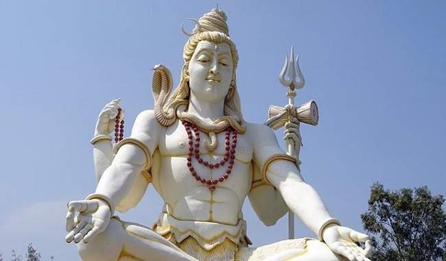 Blessings from Lord Shiva worship