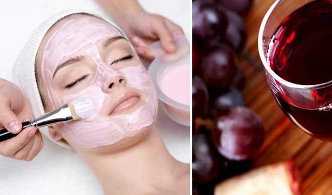 red wine face pack will beautify your face
