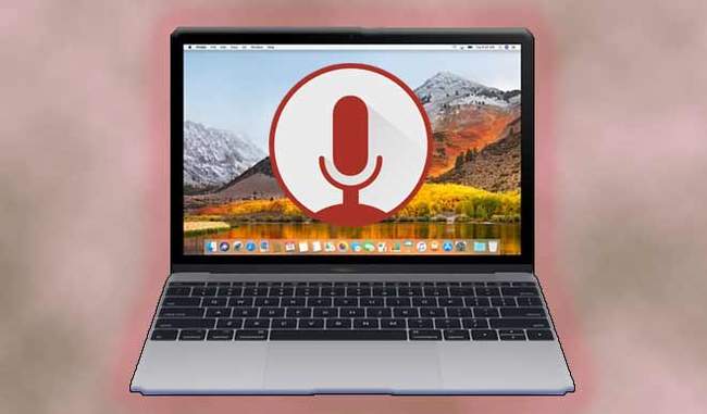 Now you can do voice typing on the laptop