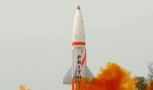 India successfully conducts night trial of Prithvi-II missile