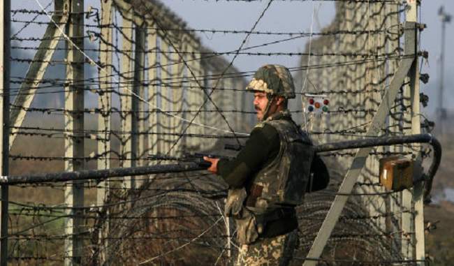 Pak army soldiers protested, again fired on LOC