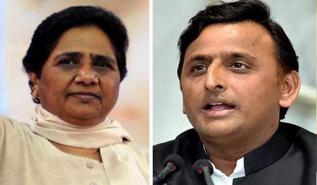 The challenge of saving the political existence has brought together the Akhilesh and Mayawati
