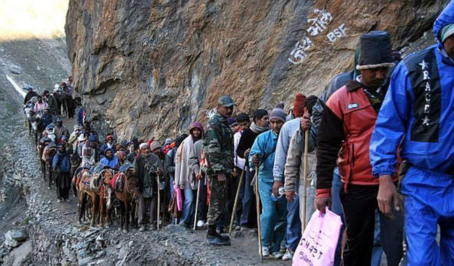 recruitment for attack on Amarnath pilgrims, Security forces alert