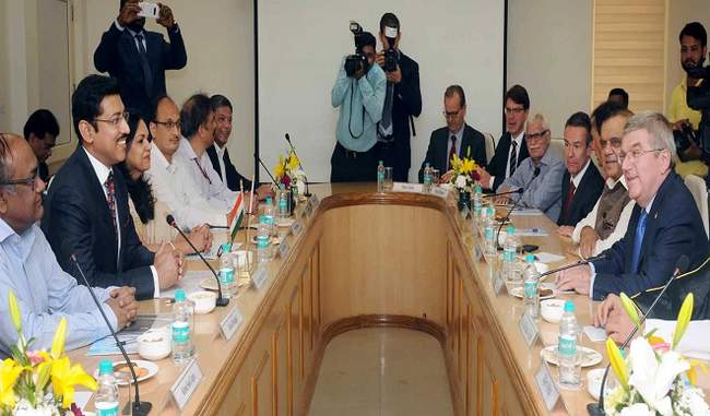 Rathore meets Bach, promises to clean up the game in India