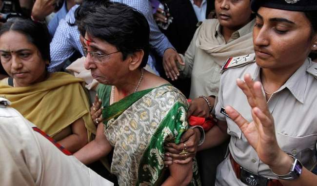Naroda Patia case: MayaKodnani gets bail, convicted by Babu Bajrangi