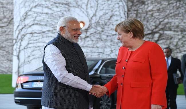 Modi-Merkel talks on global issues