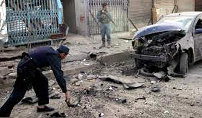 Four killed in suicide attack outside Kabul polling center