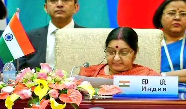 Sushma Swaraj said protectionism should be dismissed in every form