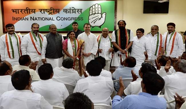 Former Telangana BJP leader joins Congress