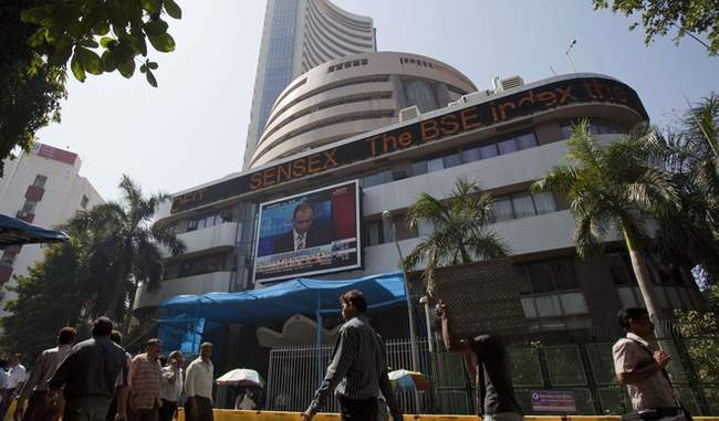 Sensex ends 200 pts higher, Nifty closes above 10,600; PSU banks fall