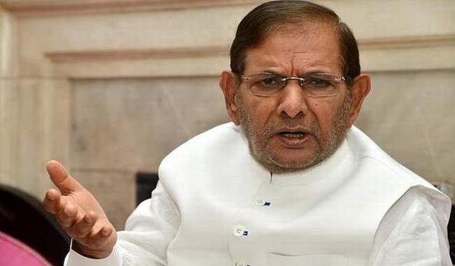 Sharad Yadav's new political innings, party created by the name 'Democratic Janata Dal'