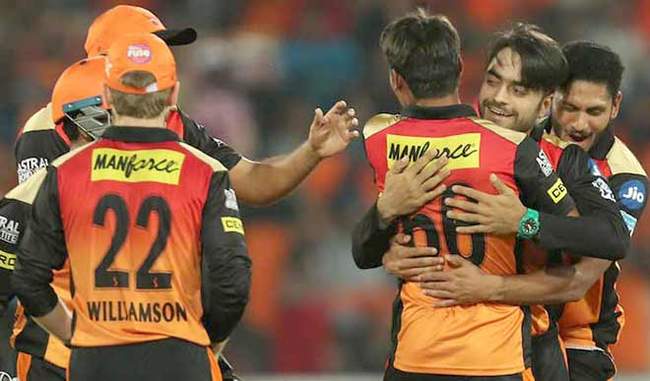 Sunrisers Hyderabad beat Kings XI Punjab by 13 runs