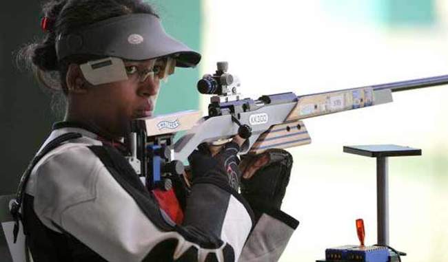 Tejaswini Sawant misses final by a point at ISSF World Cup shooting