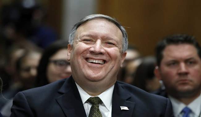 Mike Pompeo sworn in as Trump''s second secretary of state