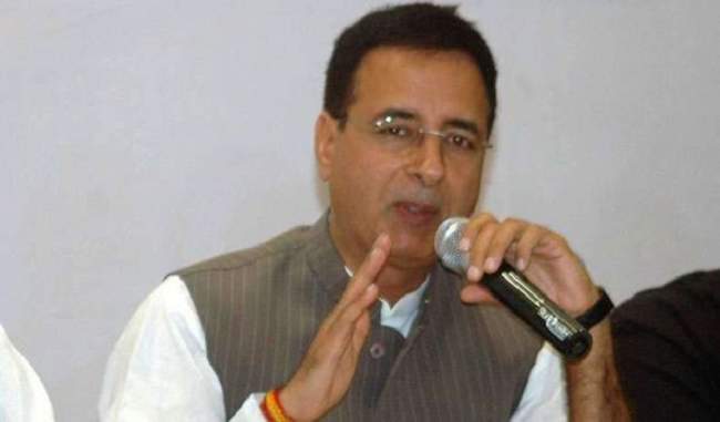 vice President has no right to decide on the merits and properties of the proposal, Randeep Singh Surjewala