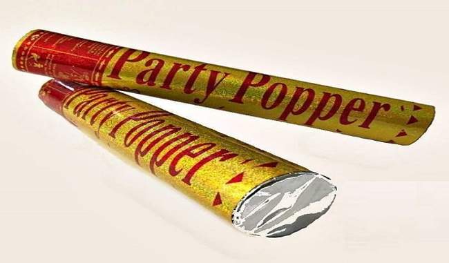 Party poppers banned owing to health risks: CPCB directive