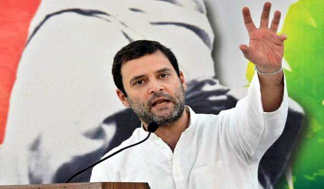 Rahul gandhi make allegations on rss without facts