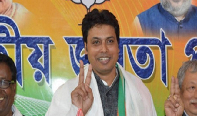 Tripura Chief Minister Biplab Deb comment on Tagore