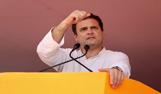 Rahul Gandhi said, the atmosphere of fear in the country, situation like Pakistan