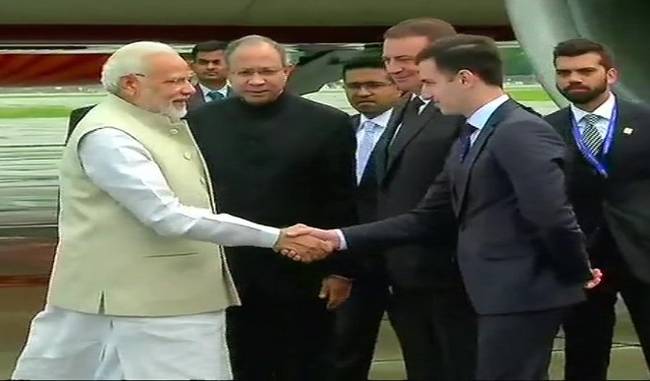 Prime Minister Narendra Modi arrived in Sochi for informal summit
