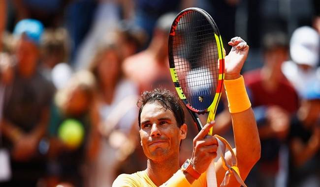 Rafael Nadal won the Rome Masters title for the eighth time