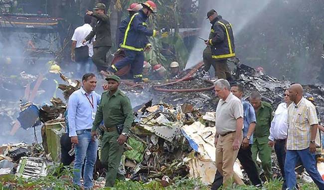 Cuba identifies remains of 50 of plane crash dead