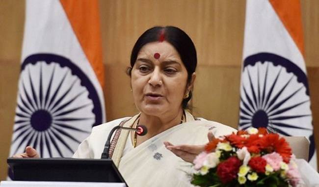 Indian missions in Canada working round the clock after blast at Indian restaurant: Sushma Swaraj