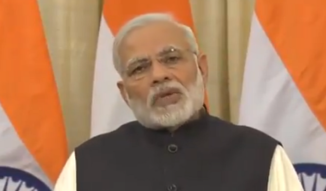 Development mass movement has been created in the last four years: Prime Minister Narendra Modi