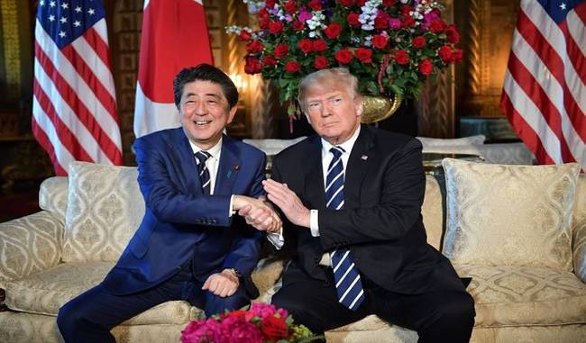 Trump and Abe make plans to meet ahead of Kim summit, agree it’s ‘imperative’ to dismantle North Korea’s nukes