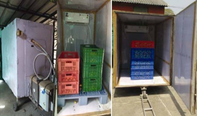 Solar cold storage will save fruit and vegetables from spoilage