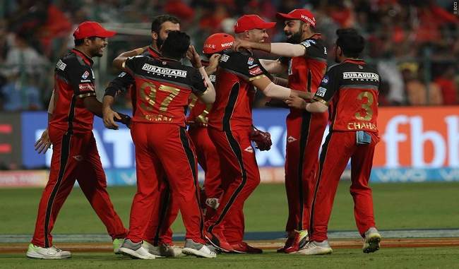 RCB beat Sunrisers by 14 runs to stay alive in IPL