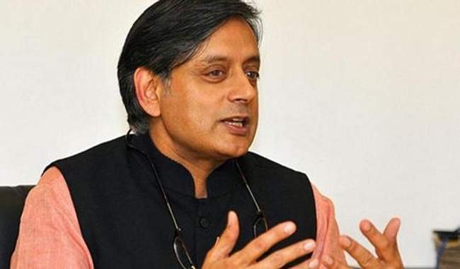 Country not safe in BJP''s hands, says Shashi Tharoor