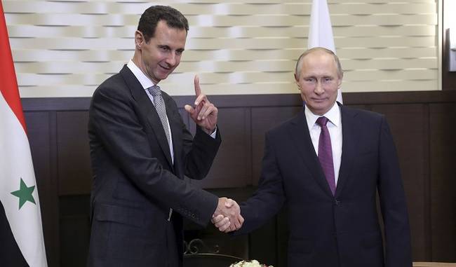Putin meets Assad, declares Syria ready for ''political process
