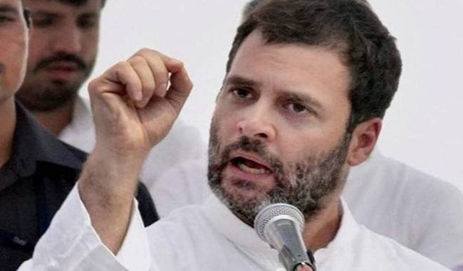 Modi''s intentions not clean, focus not on real issues, says Rahul Gandhi
