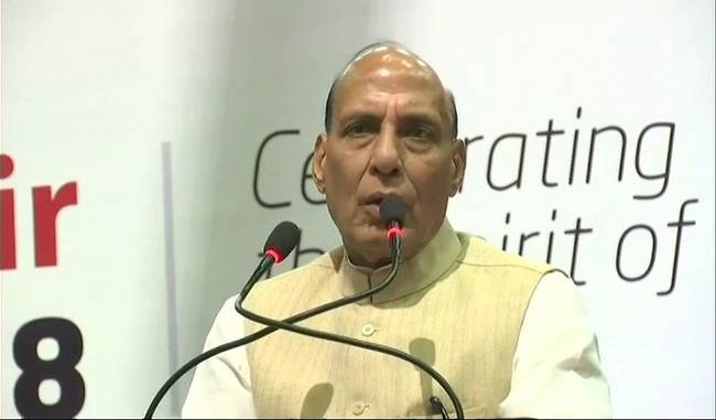 Center worried about the future of youth of Jammu Kashmir: Rajnath Singh