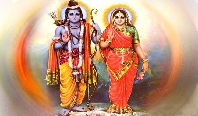 Devi Sita goddess and wife of Lord Rama