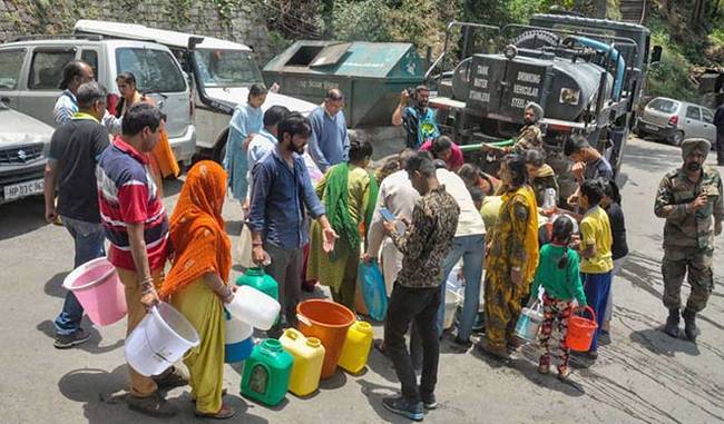 Shimla water crisis result of haphazard urbanisation and loss of natural water resources