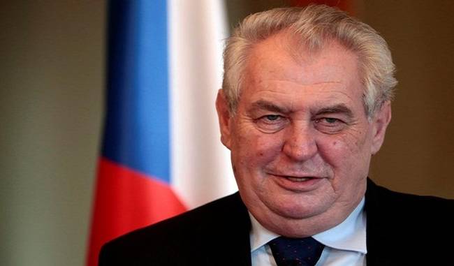 President of Czech Republic''s disputed statement, told journalists stupid