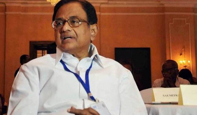 Chidambaram proved true to decrease GDP growth rate