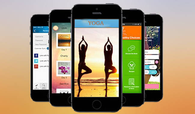 mobile app for yoga