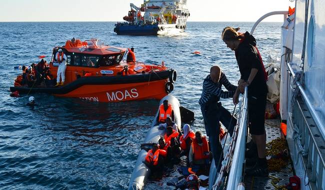 thousand refugees drowned in the Mediterranean Sea