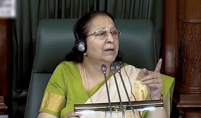 Parliamentary Speaker Sumitra Mahajan appeals, MPs follow the rules in Parliament