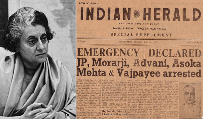 When Indira Gandhi wrote the black chapter of the country