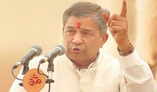 Senior party MLA Ghanshyam Tiwari resigned from party after announcing before the election
