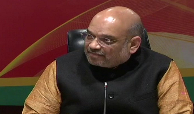 Shah gave guidance to Gujarat BJP on 2019 Lok Sabha election strategy