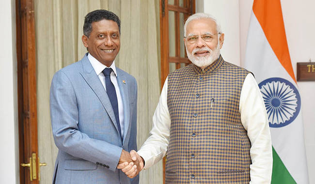 Indias growing strength Navys base will be on the island of Seychelles