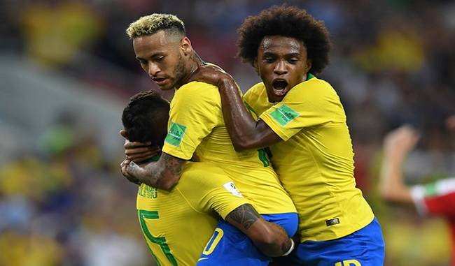 FIFA: Brazil beat serbia 2-0 in the last 16