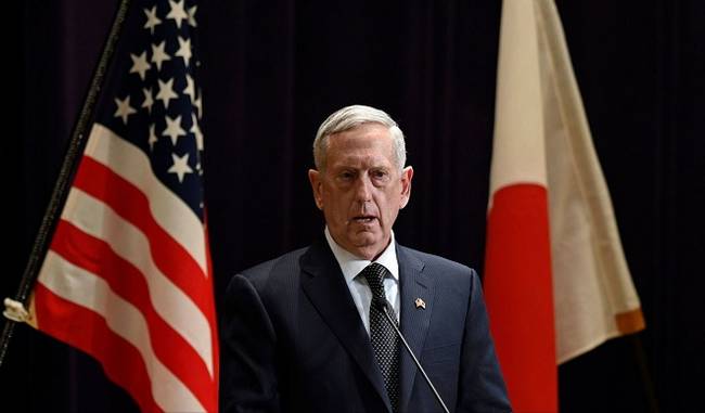 US Defense Minister Matisse to visit South Korea and Japan